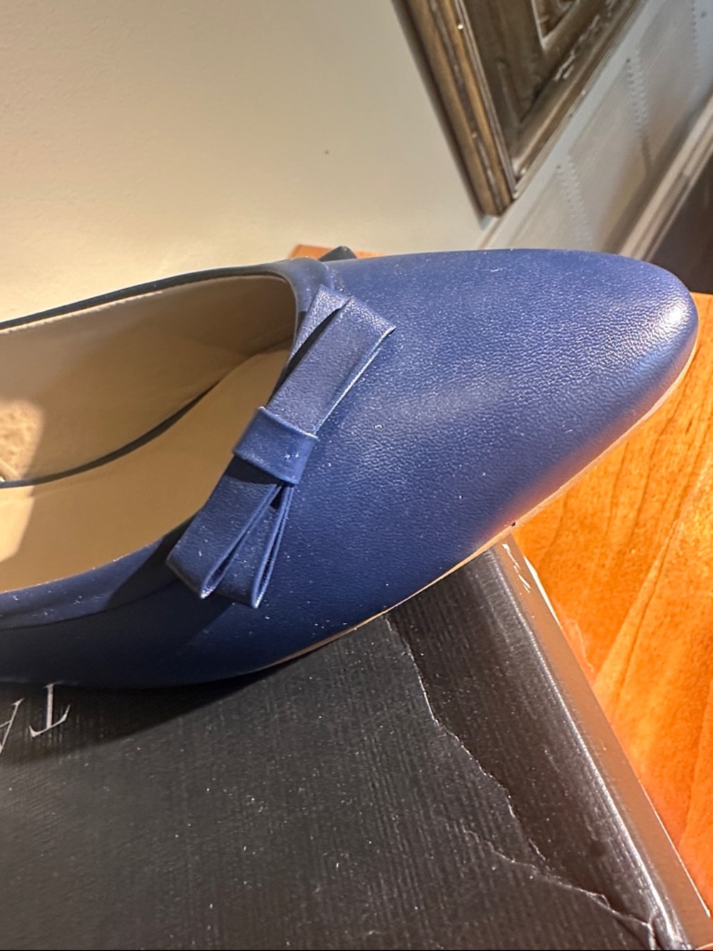 Talbots Edison Binding Bow Shoe. - Picture 6 of 8